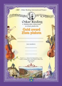 Oskar Rieding diploma 2020
