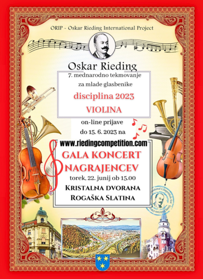 Oskar Rieding Plakat 2023 SLO Oskar Rieding Plakat 2023 SLO